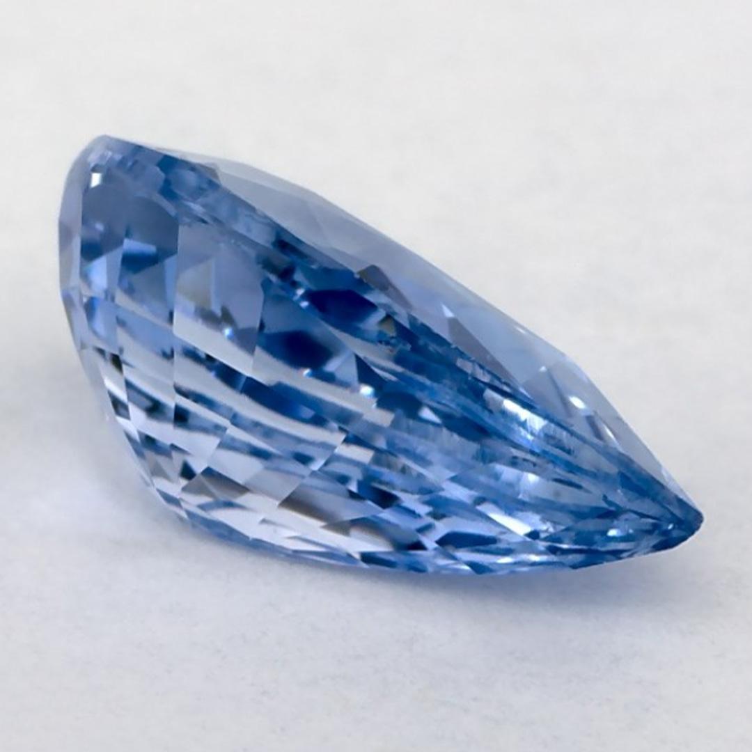 1.96 carati di zaffiro blu a forma di pera sciolto In condizioni Nuovo in vendita a Fort Lee, NJ