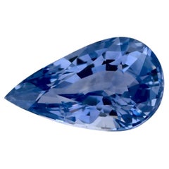 1.96 carati di zaffiro blu a forma di pera sciolto