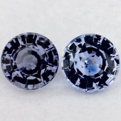 1.96 Ct Blue Sapphire Round Loose Gemstone