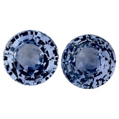 1.96 Ct Blue Sapphire Round Loose Gemstone