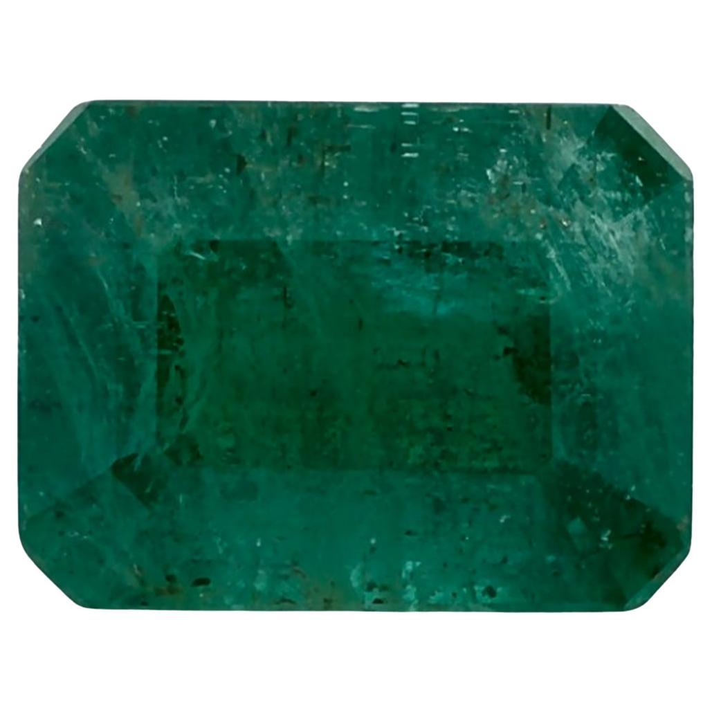 1.96 Ct Emerald Octagon Loose Gemstone For Sale