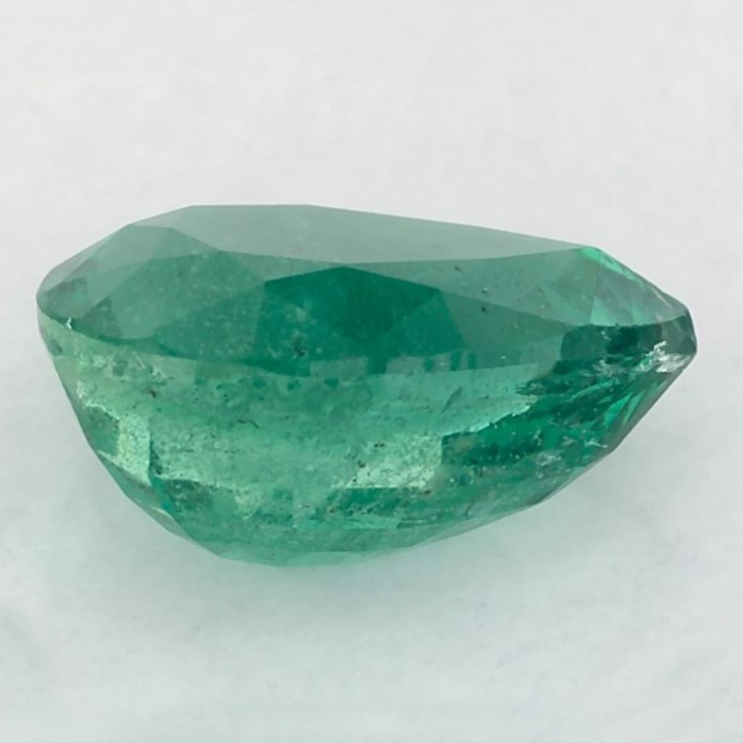 1.96 Karat Smaragd Birne Loser Edelstein im Zustand „Neu“ im Angebot in Fort Lee, NJ