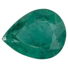 1.96 Ct Emerald Pear Loose Gemstone