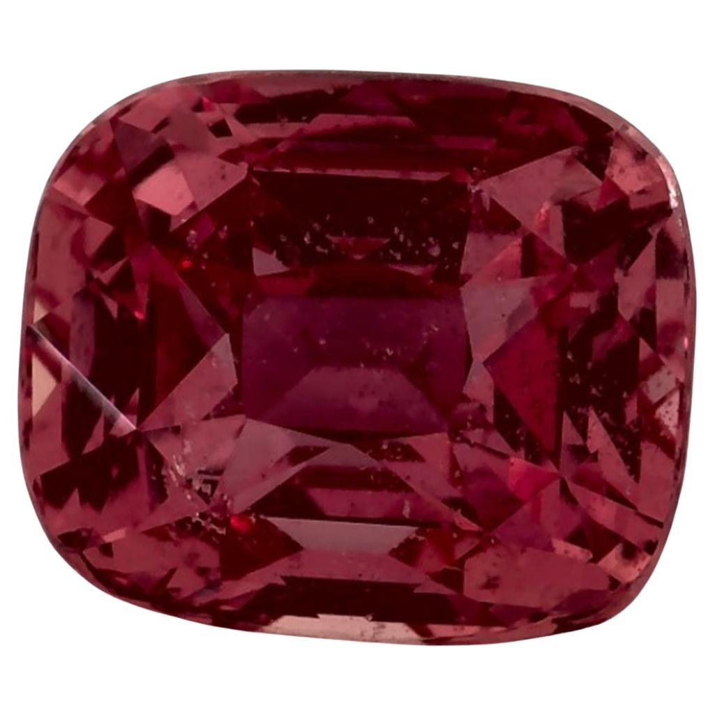 1.96 Ct Pink Sapphire Cushion Loose Gemstone
