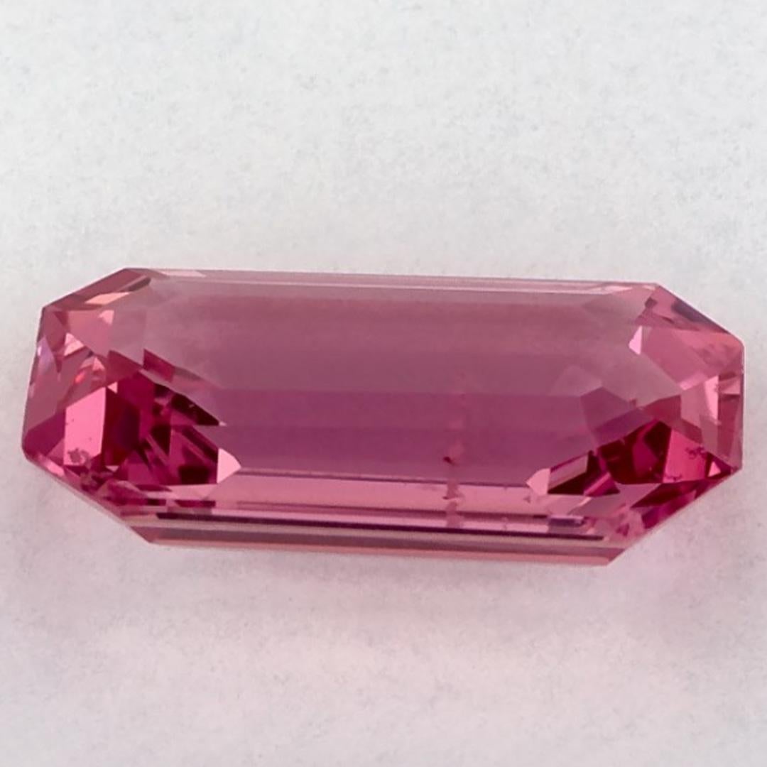 1.96 Ct Pink Sapphire Octagon Cut Loose Gemstone im Zustand „Neu“ im Angebot in Fort Lee, NJ