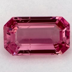 1.96 Ct Pink Sapphire Octagon Cut Loose Gemstone