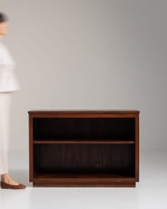 1960-1969 Denmark Rich Mahogany Open Mahogany Bookcase