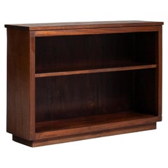 1960-1969 Denmark Rich Mahogany Open Mahogany Bookcase