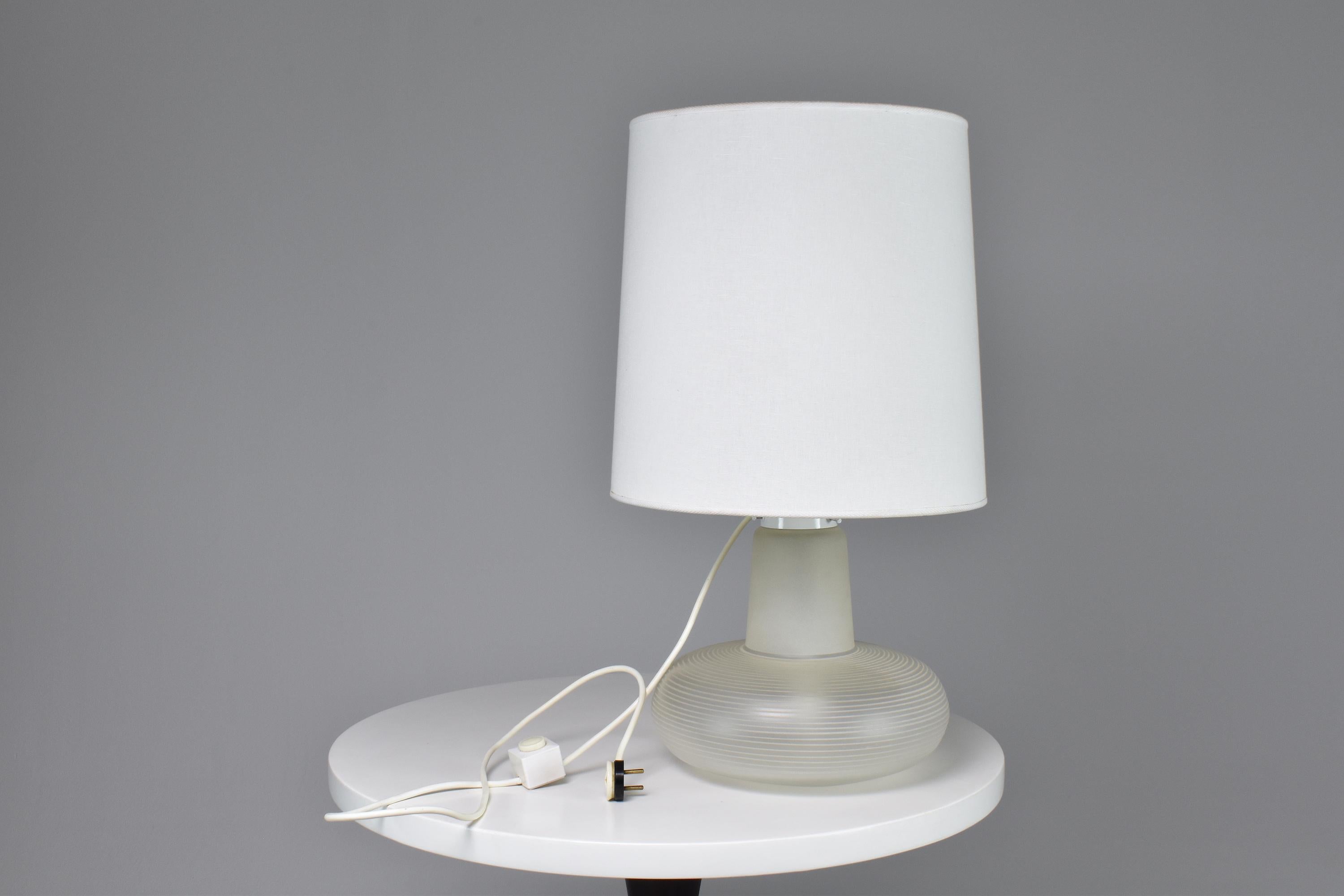 20th Century 1960-1970 Pair of Italian Murano Table Lamps Attributed to Carlos Nason