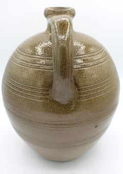1960-1972 Salt Glazed Pottery Jug by Ben Owen I