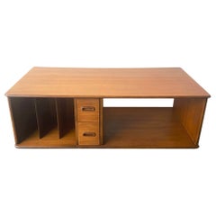 1960/70s Mid-century teak media Unit / TV stand / low cabinet by Meredrew