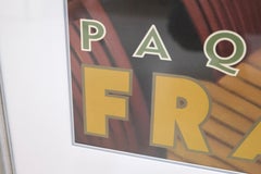 1960/70's Poster Paquebot France Promotion for the Transatlantic Liner France