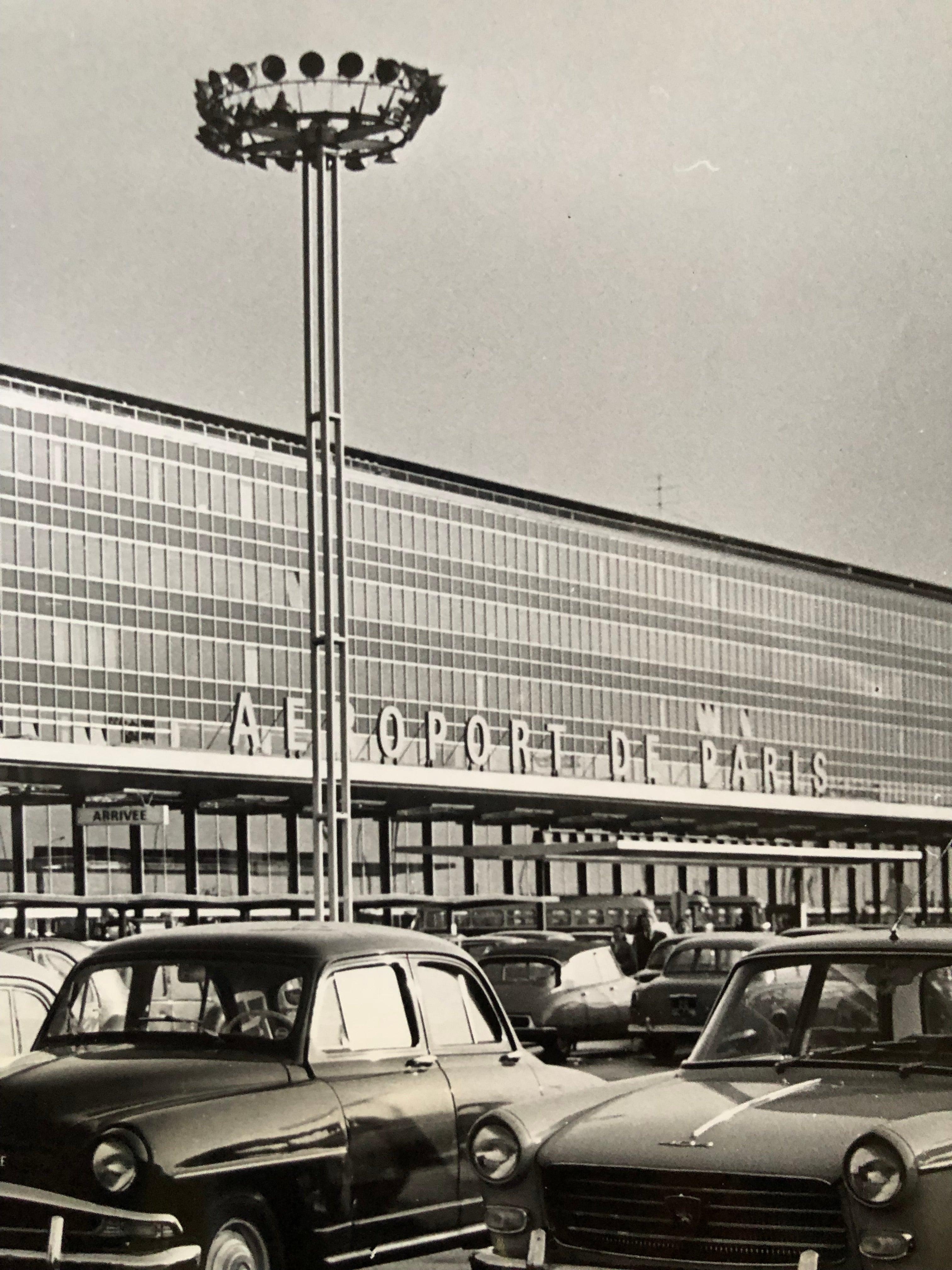 Mid-Century Modern 1960, Aéroport Orly, Paris, Jean Ribière