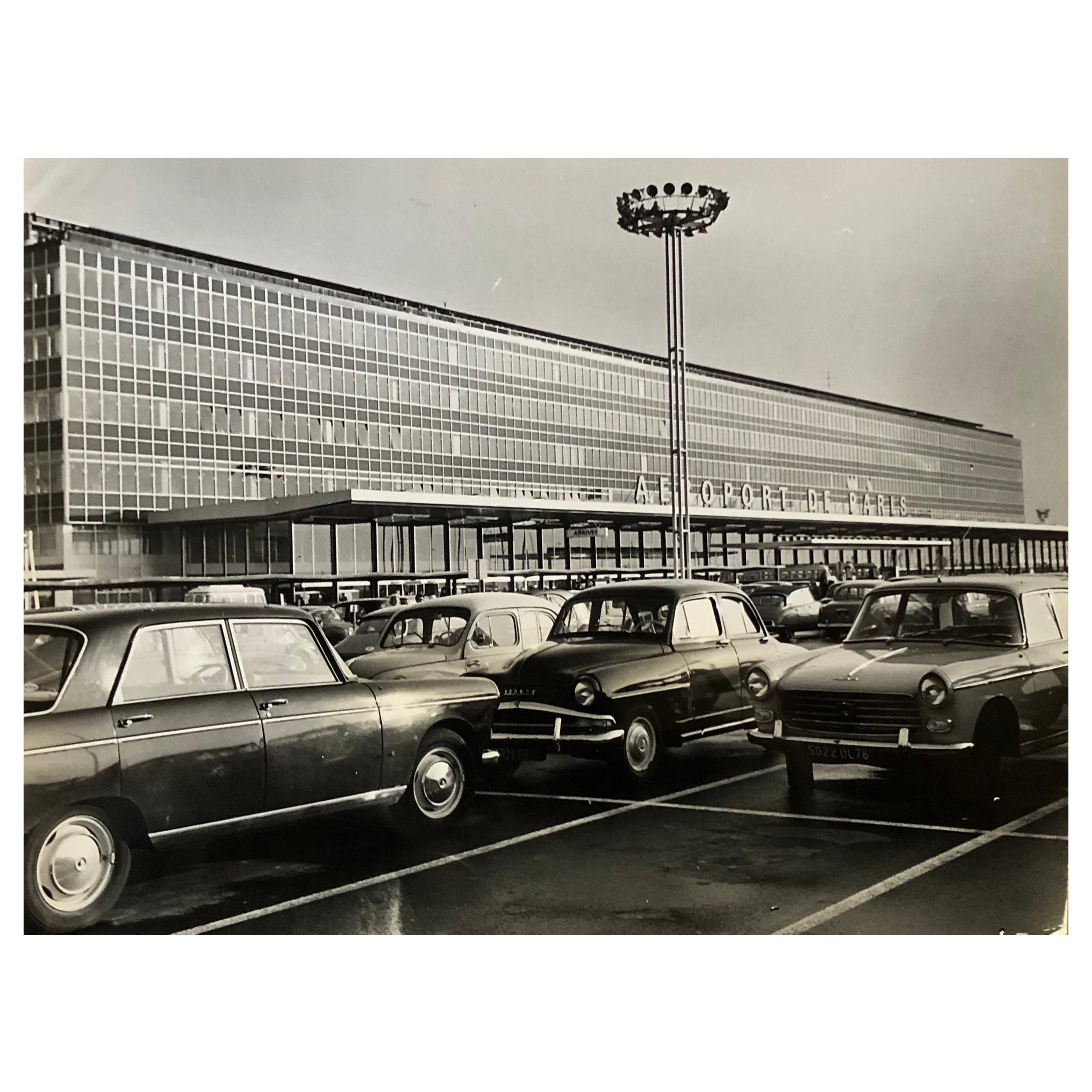 1960, Aéroport Orly, Paris, Jean Ribière