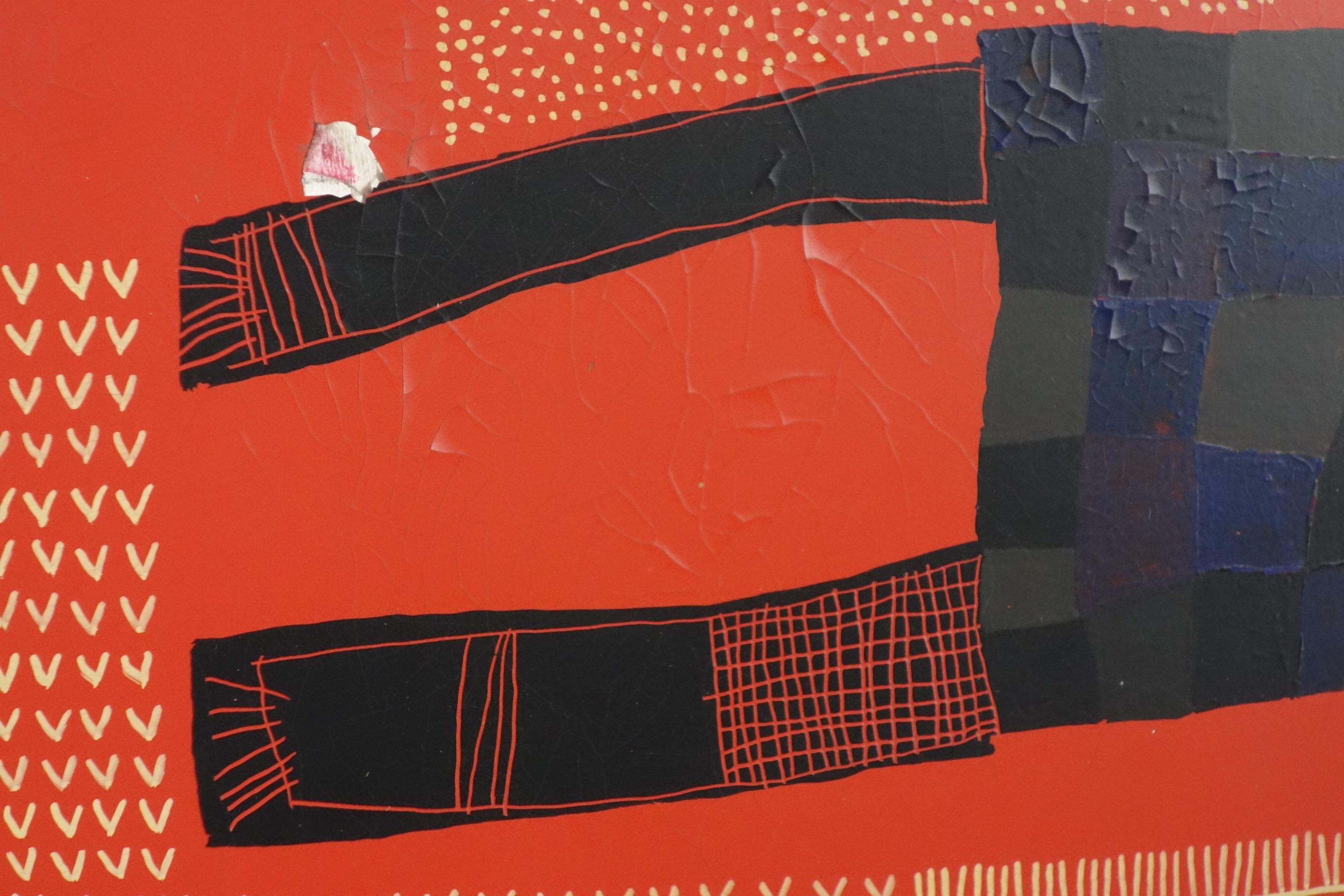1960 Agostino Piazza Tino da Noale Italienische Kunst Naif Big Paint Wood im Angebot 5