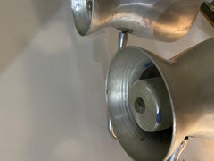1960 Aluminum Articulating MCM Wall Sconce Lights