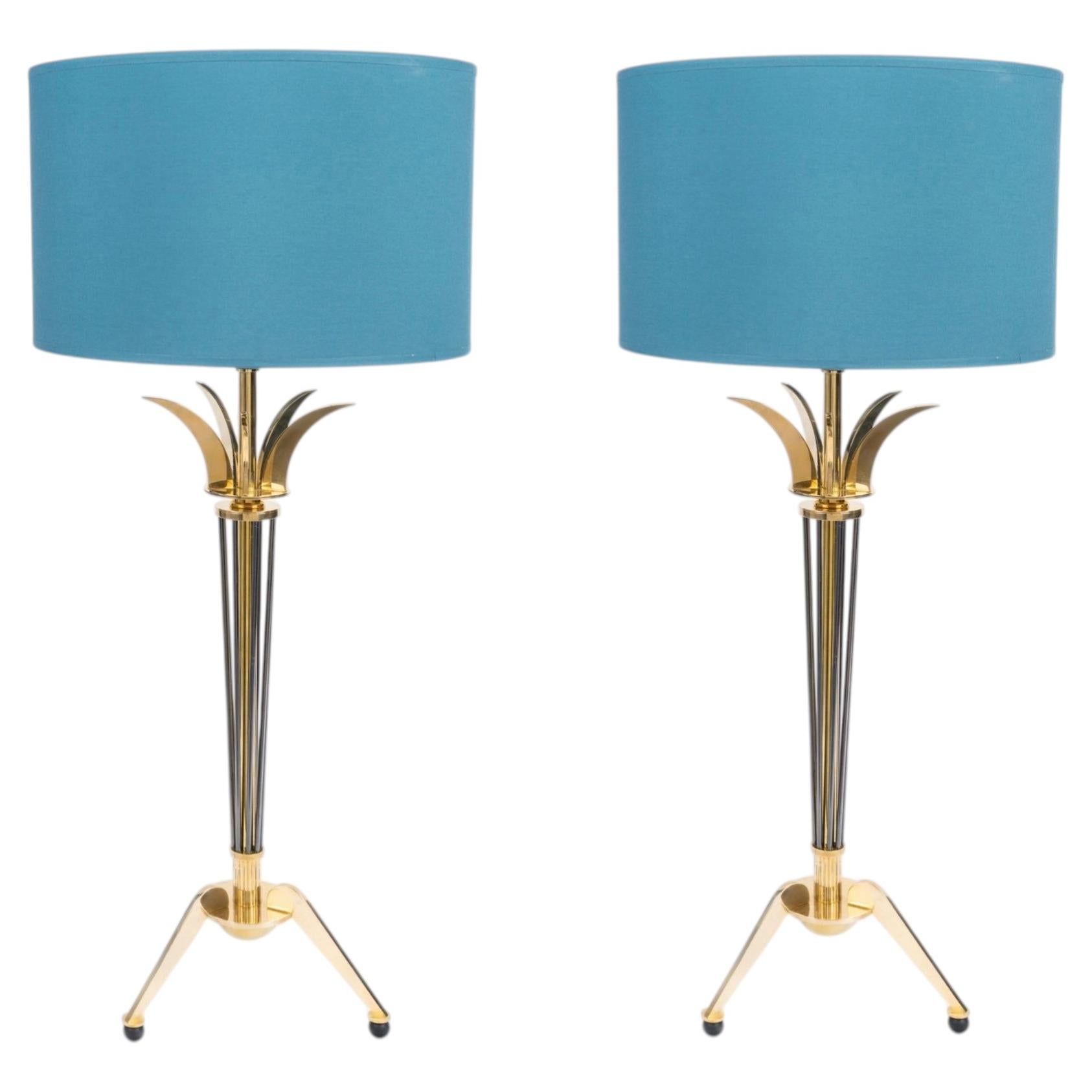 1960: An elegant pair of lamps from Maison Arlus