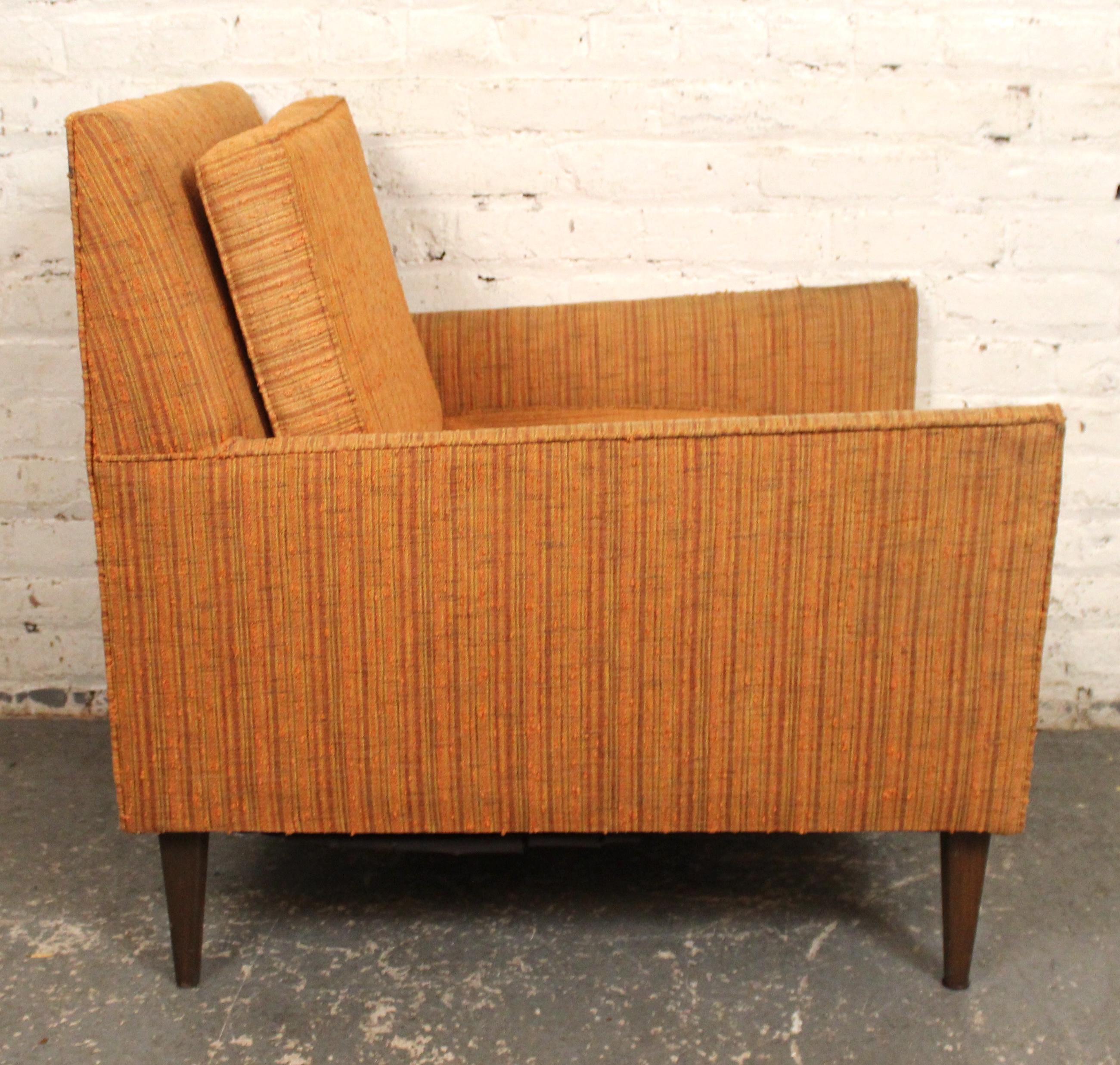 Sillón angular 1960 según Paul McCobb Moderno de mediados de siglo en venta