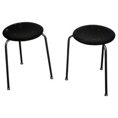 1960 Arne Jacobsen "Dot" Stools for Fritz Hansen