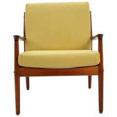 1960 Arne Vodder Teak Armchair for Glostrup
