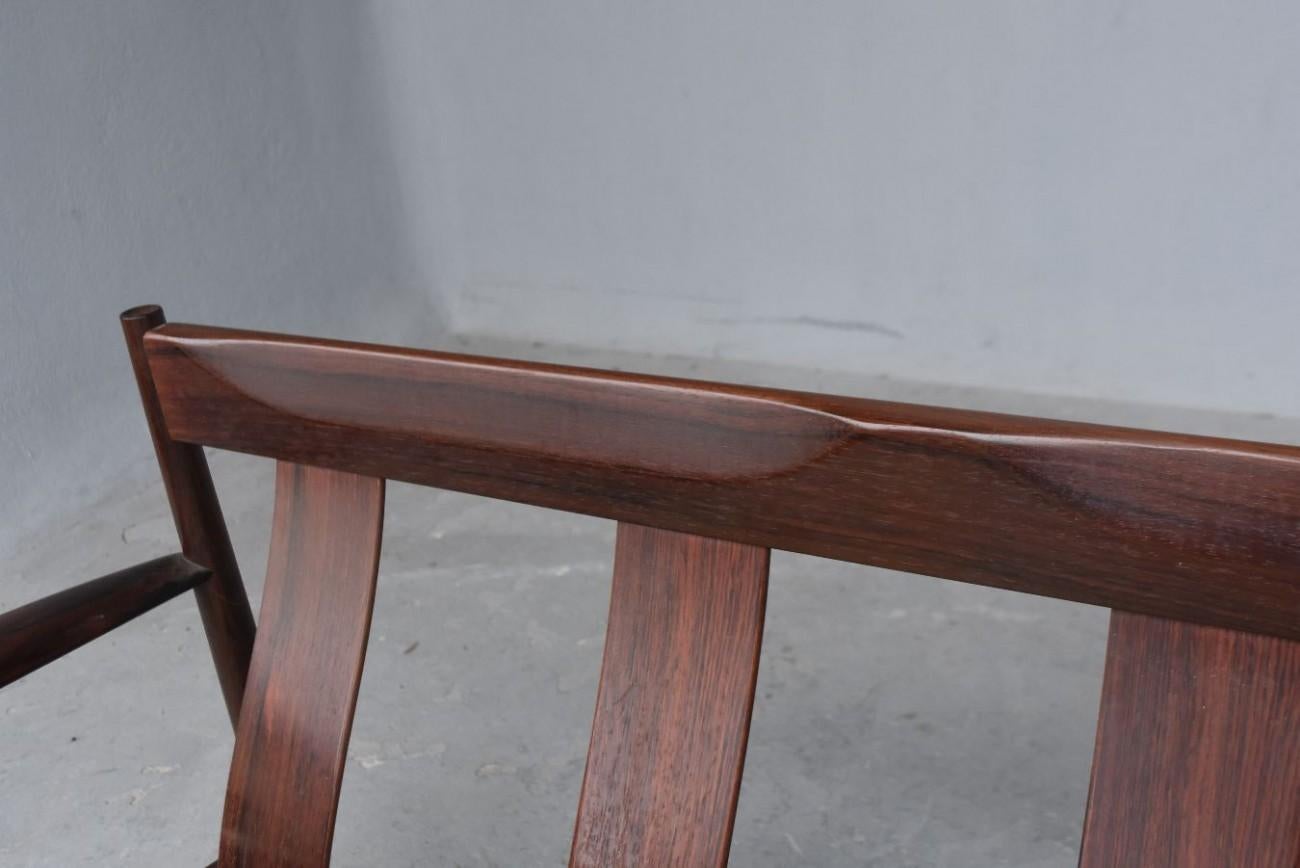 1960 Bench Model #118 Rio Rosewood by Grete Jalk 4