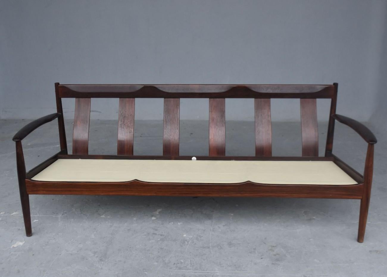 Swedish 1960 Bench Model #118 Rio Rosewood by Grete Jalk
