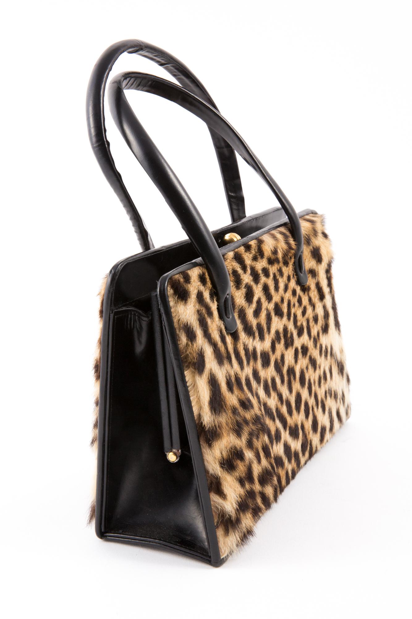 cheetah print designer bag