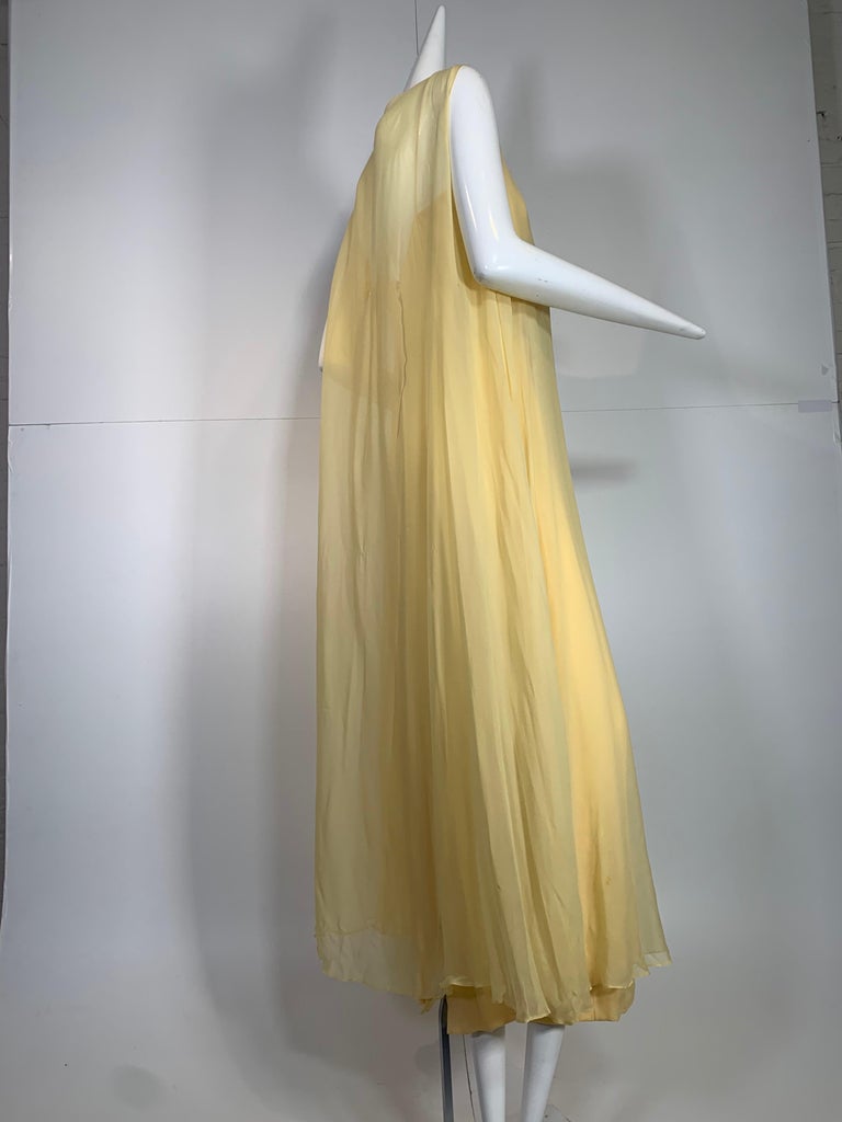 madame gres yellow linen dress madame gres The Pessimiss