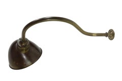 1960 Brass Azucena style Italian Design Wall Lamp