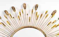 1960 Chaty sun mirror, Vallauris