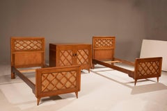 1960 Chest Of Drawers And Two Single Beds