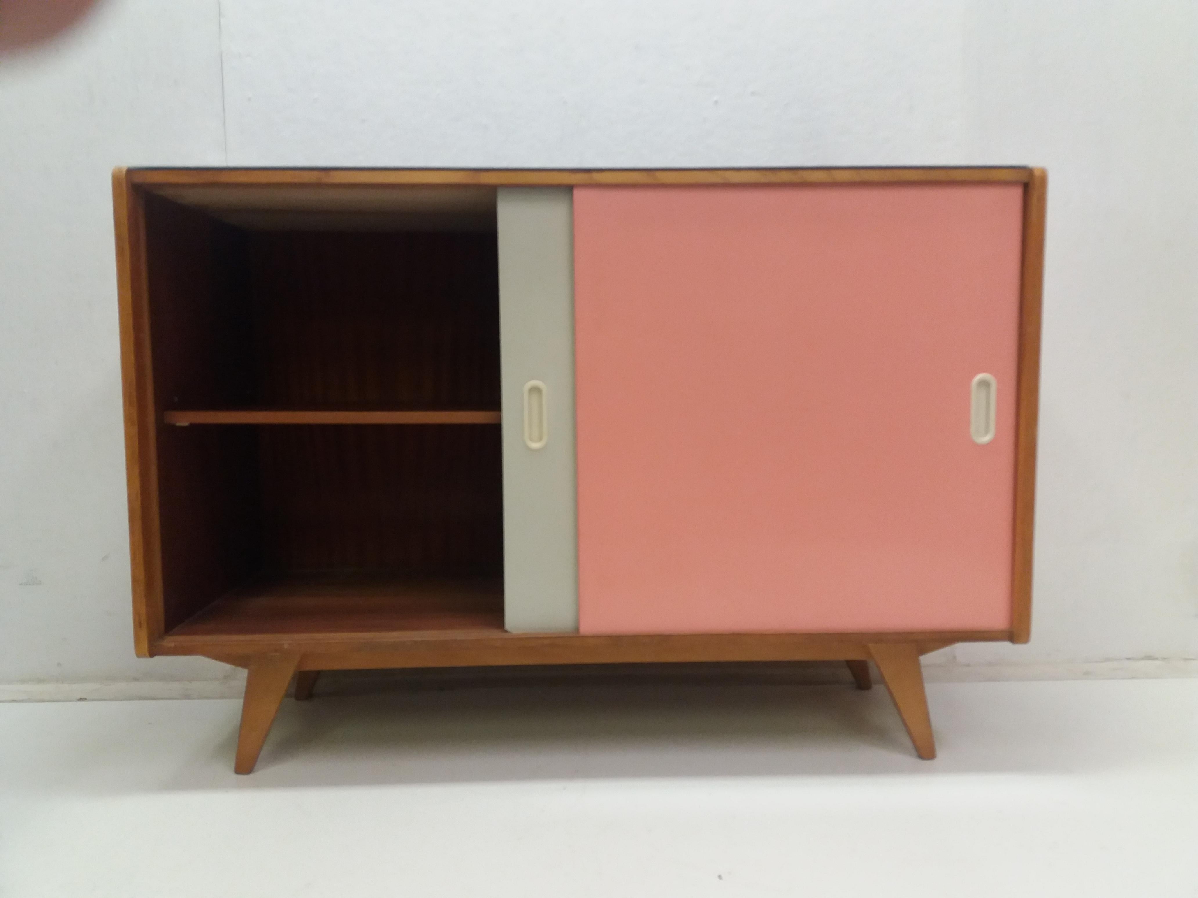 Mid-20th Century 1960 Chest of Drawers by Jiroutek, Czechoslovakia For Sale