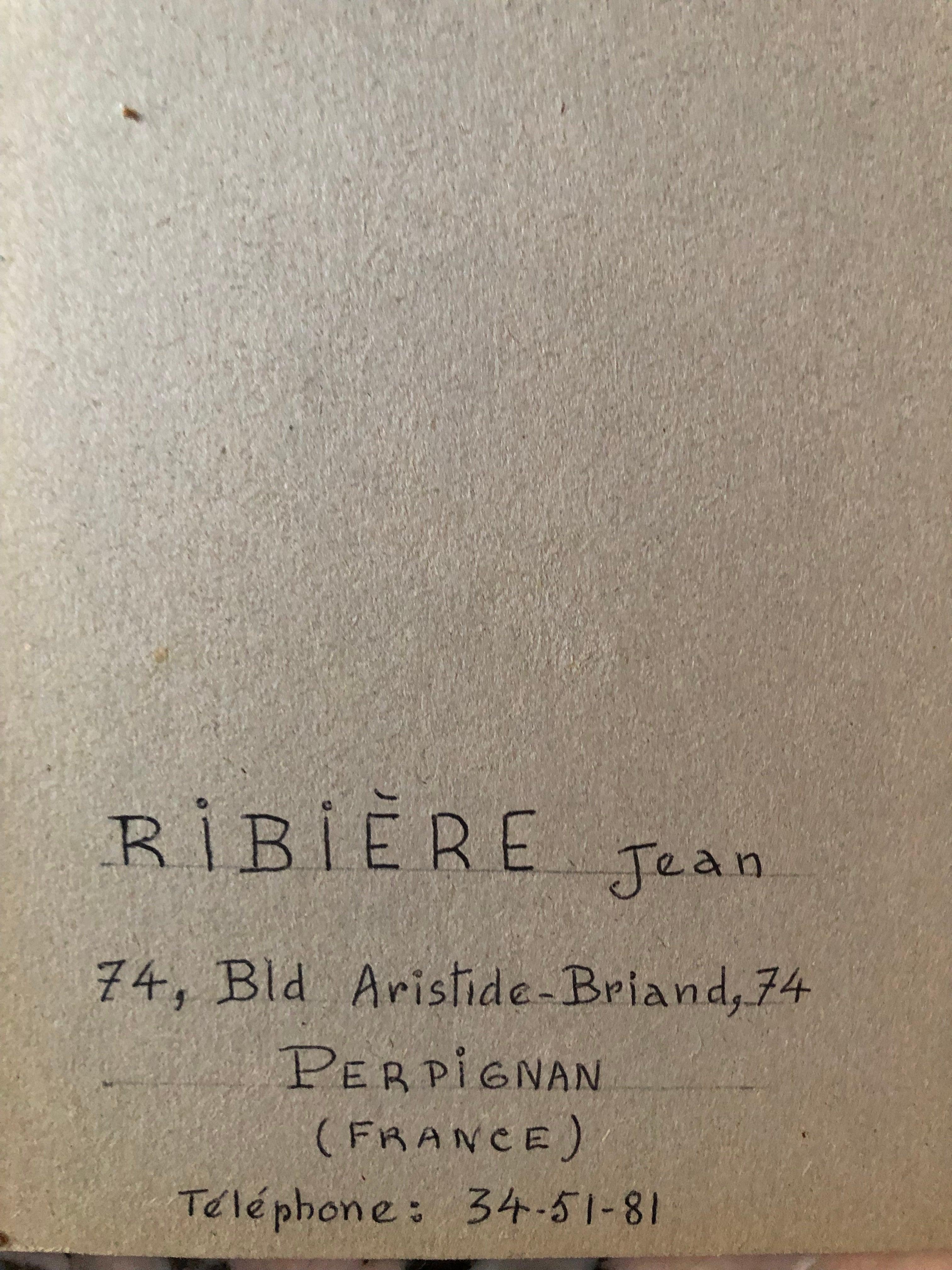 1960, Cité Radieuse, Le Corbusier, Jean Ribière In Excellent Condition In Perpignan, FR