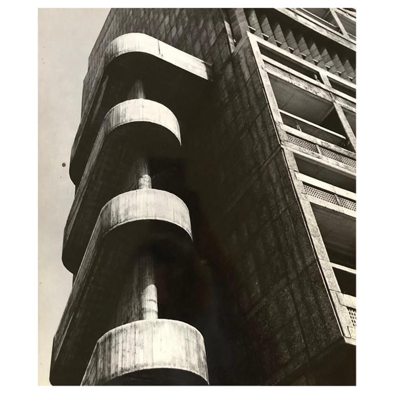 1960, Cité Radieuse, Le Corbusier, Jean Ribière