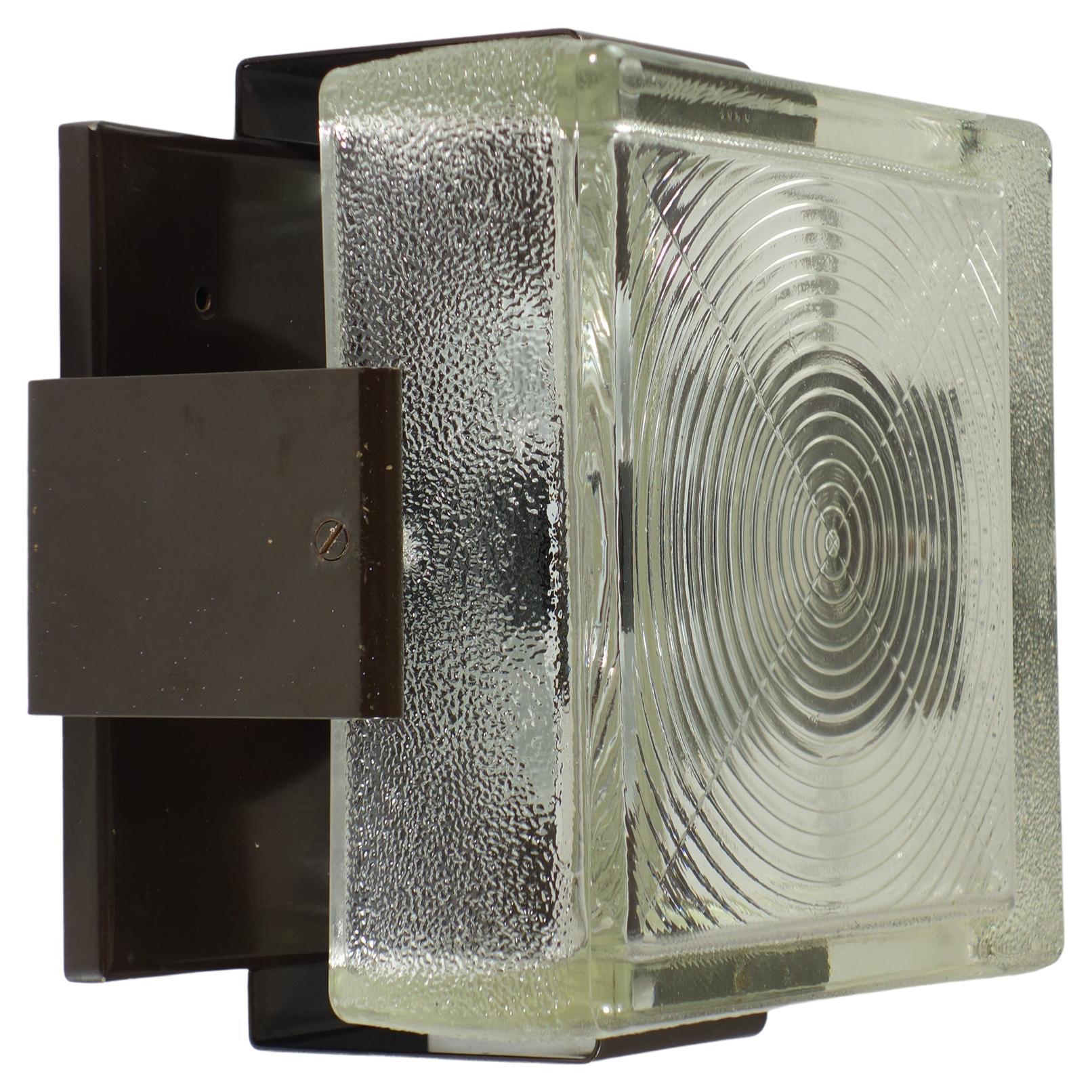 1960 Claudio Dini Enzo Francesconi Italian Design Space Age Wall Lamp