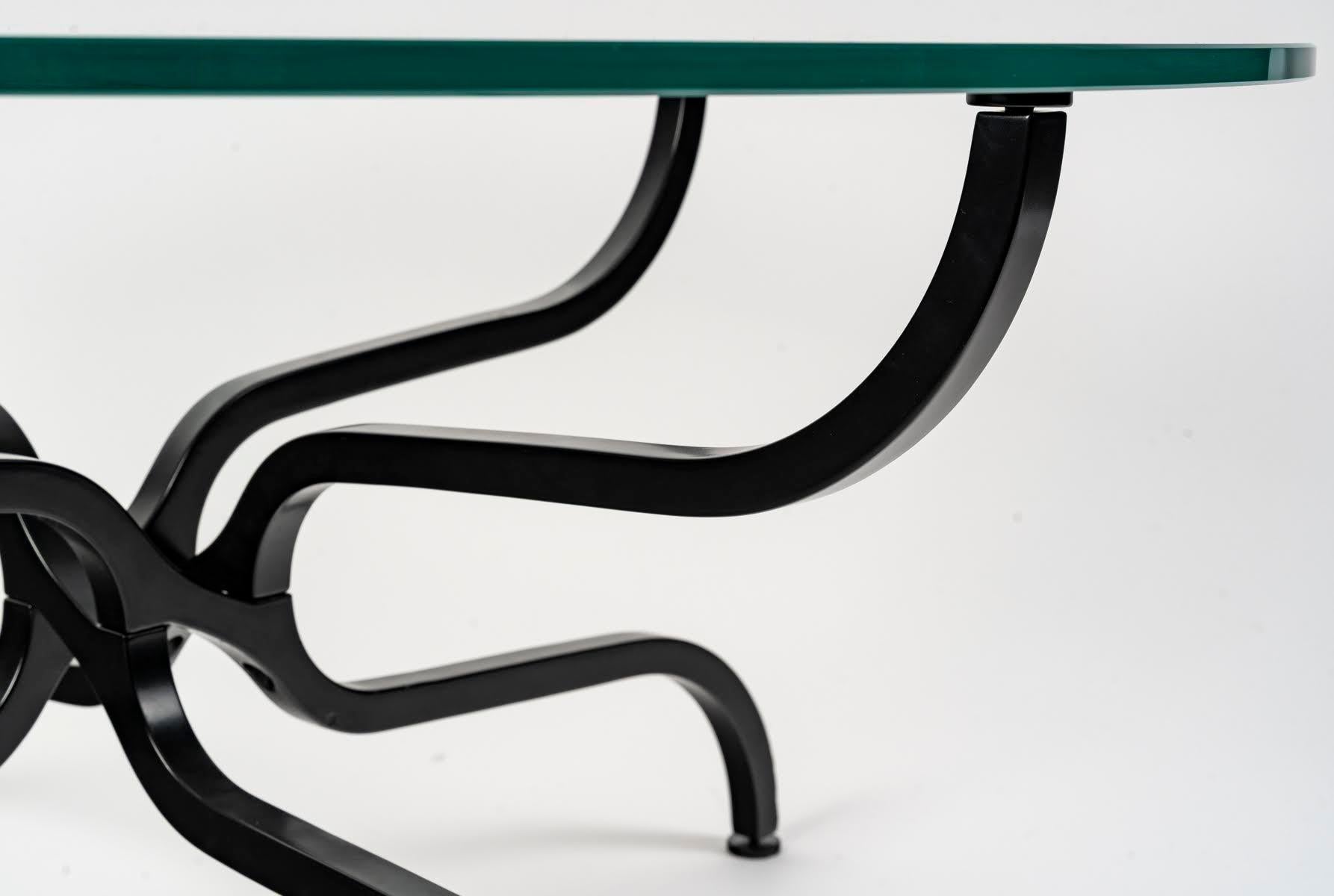 Metal 1960 Coffee table by Georges Geffroy For Sale