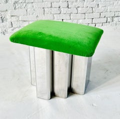 1960 Cubist Sculptural Stool