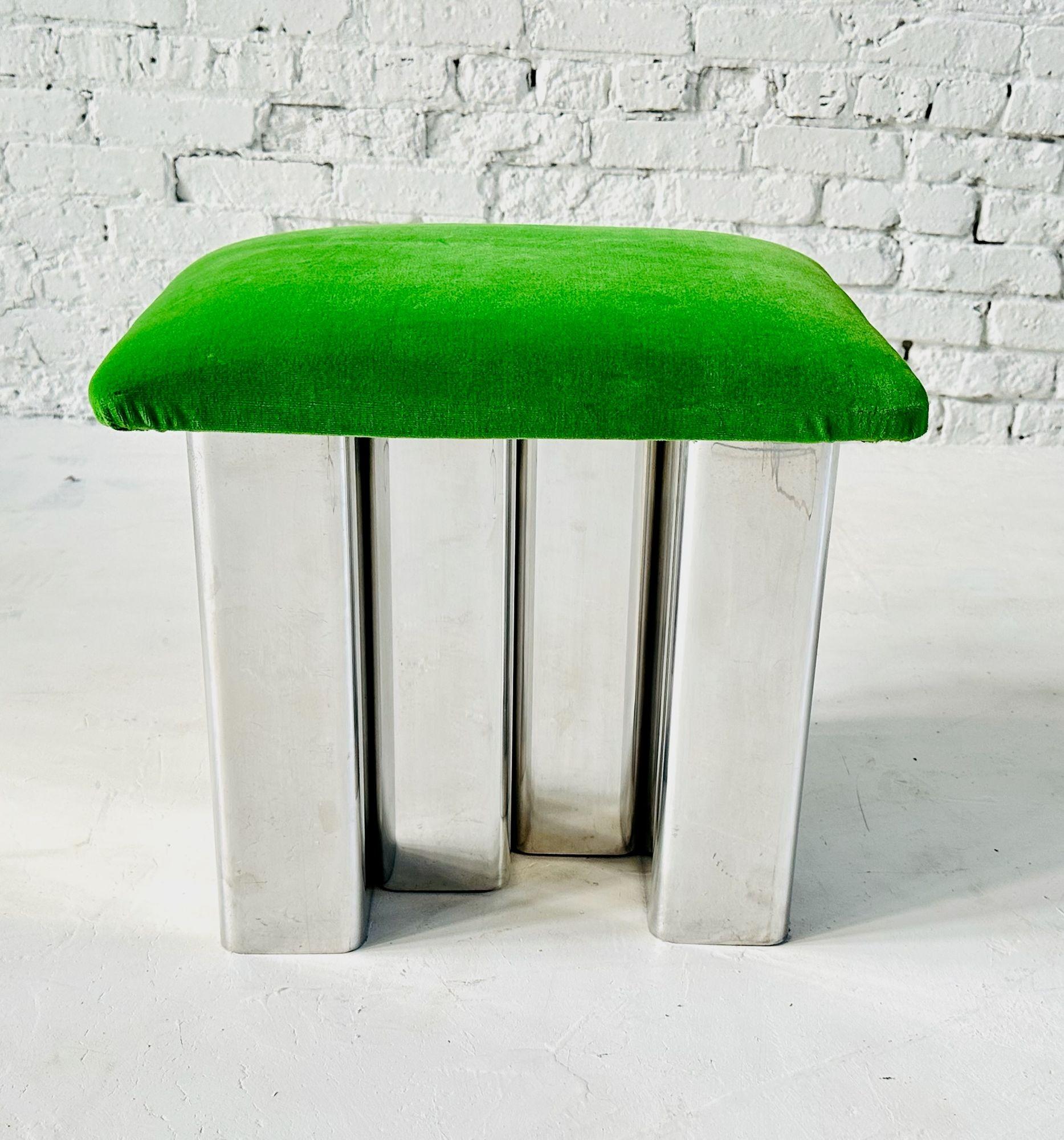 1960 Taburete escultórico cubista Moderno de mediados de siglo en venta