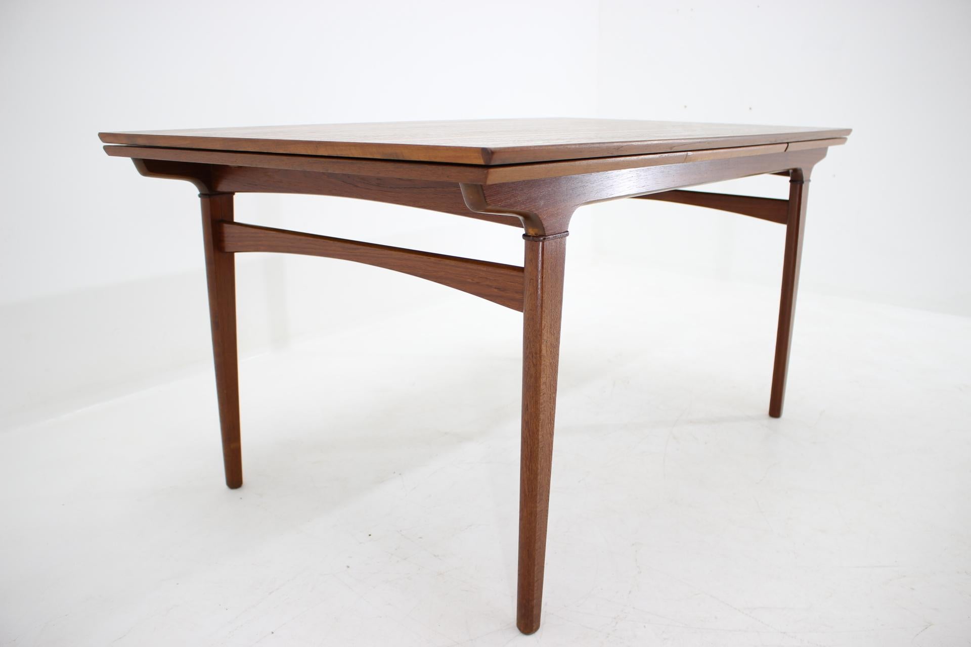 1960 Danish Teak Extendable Table 4