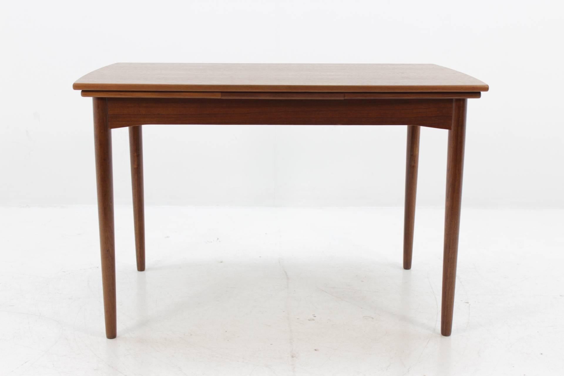 Mid-Century Modern 1960 Danish Teak Extendable Table