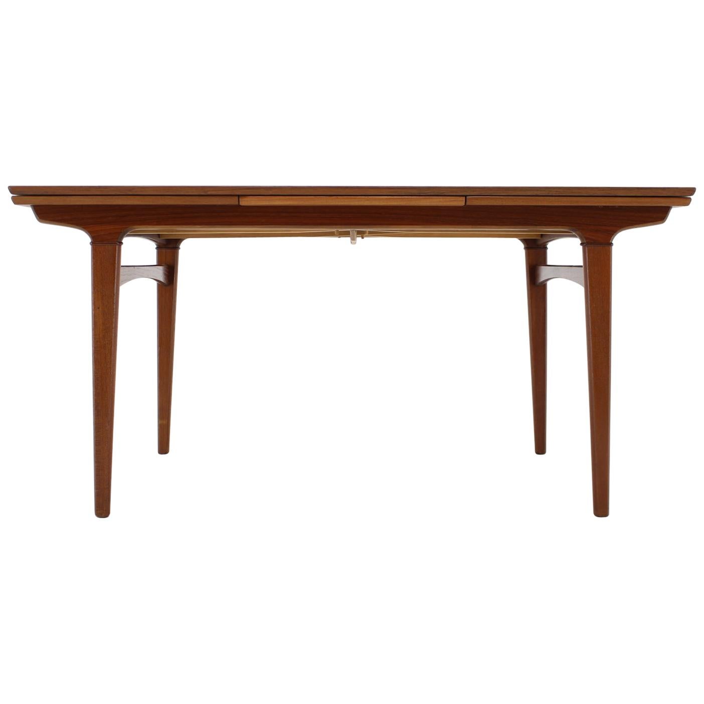 1960 Danish Teak Extendable Table