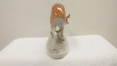 1960 Doe Porcelain Statue, Czechoslovakia