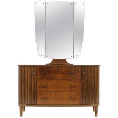 1960 Edmund Jorgensen Danish Dressing Cabinet