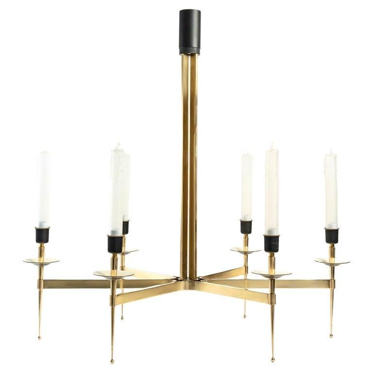 1960 Elegante lampadario della Casa di Arlus in vendita 2
