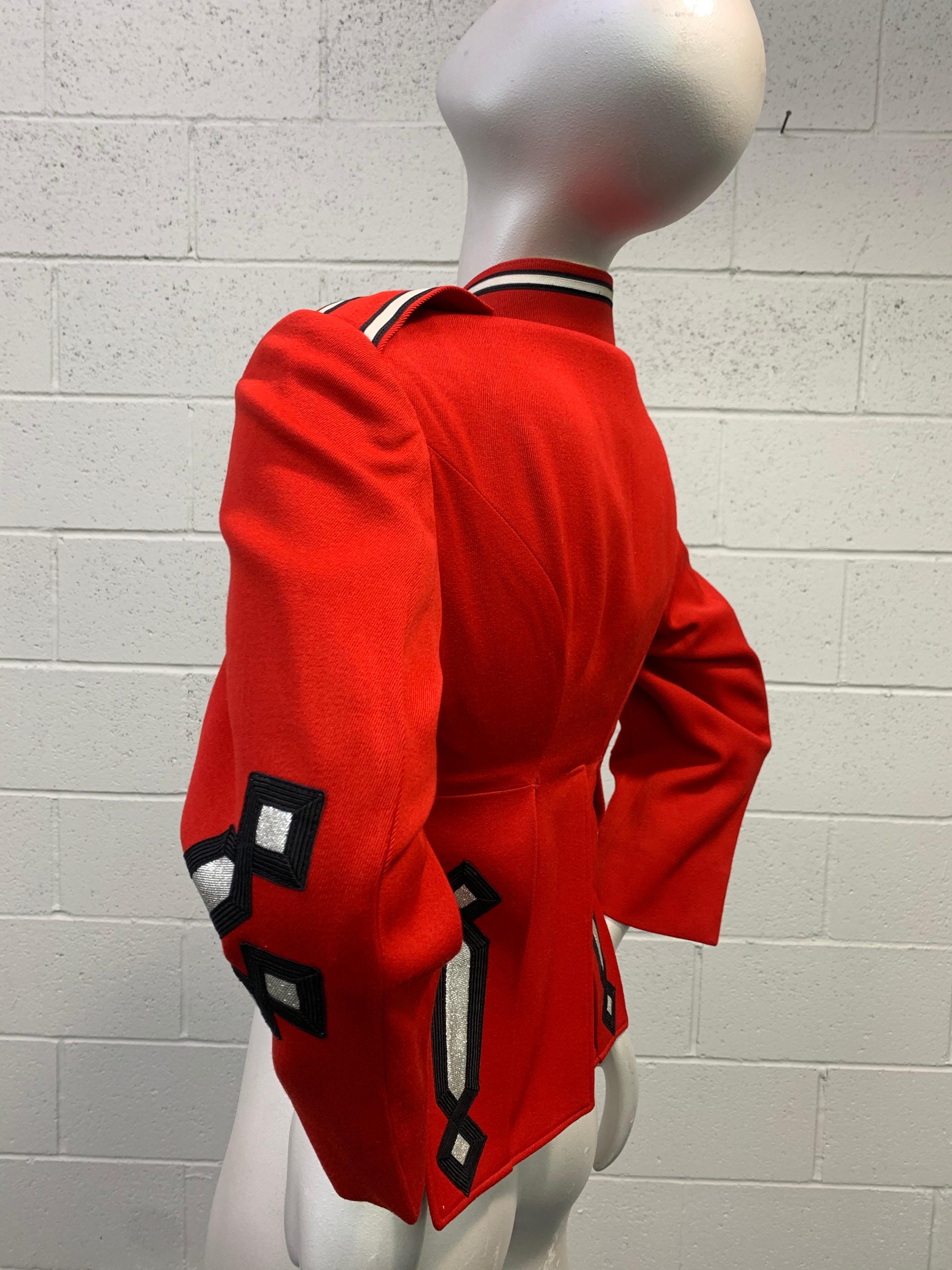 1960 Fruhauf Cardinal Red Band Uniform w / Military Style & Stickerei Arbeit im Zustand „Hervorragend“ in Gresham, OR