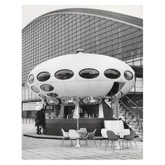1960, Futuro House, La Défense, Paris, Jean Ribière