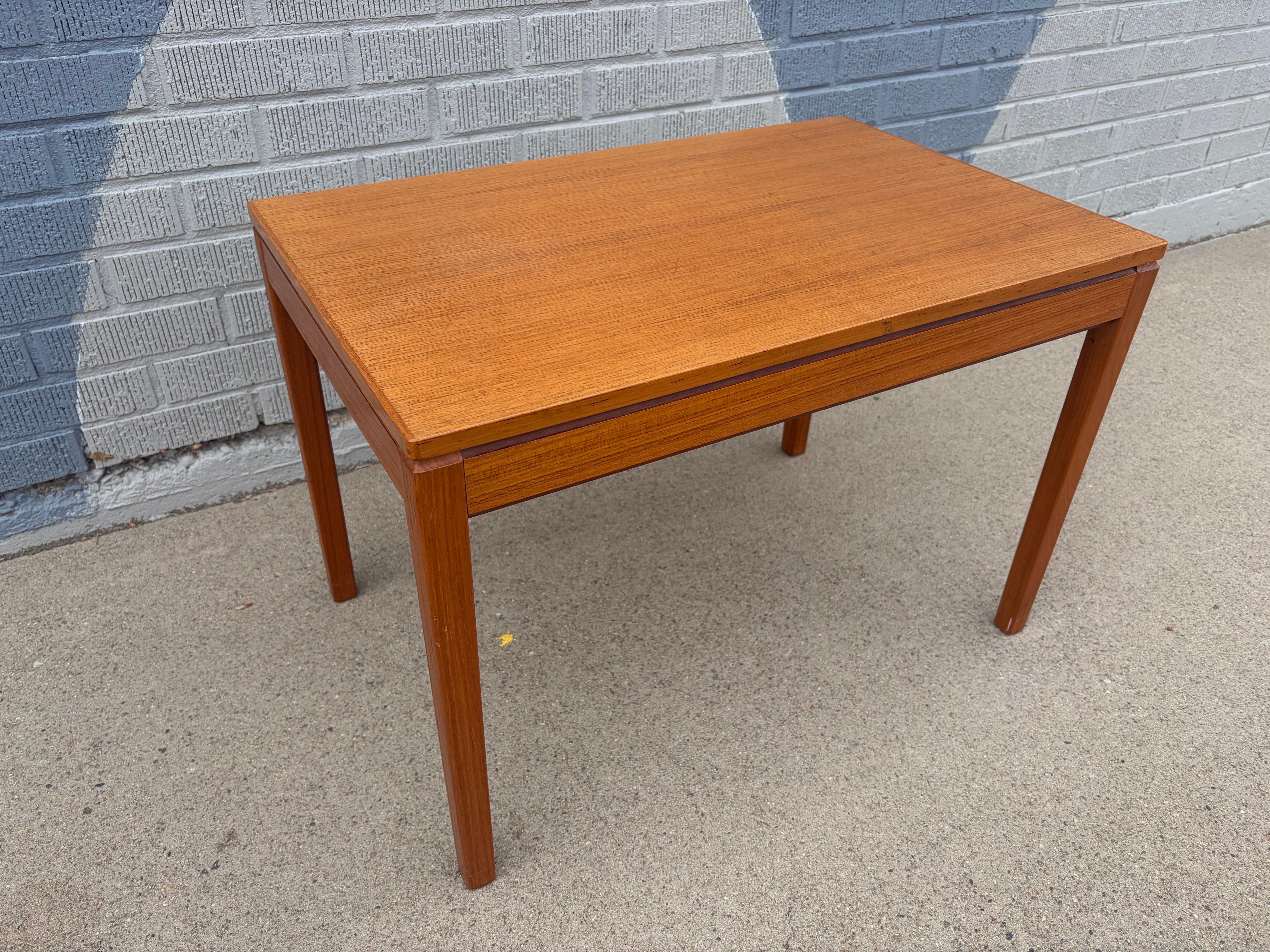 1960 Heggen Norwegian Teak Side Table