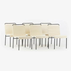 1960 Hendrik Van Keppel & Taylor Grünes Modell 805 Esszimmerstühle, 6er-Set, Hendrik Van Keppel & Taylor