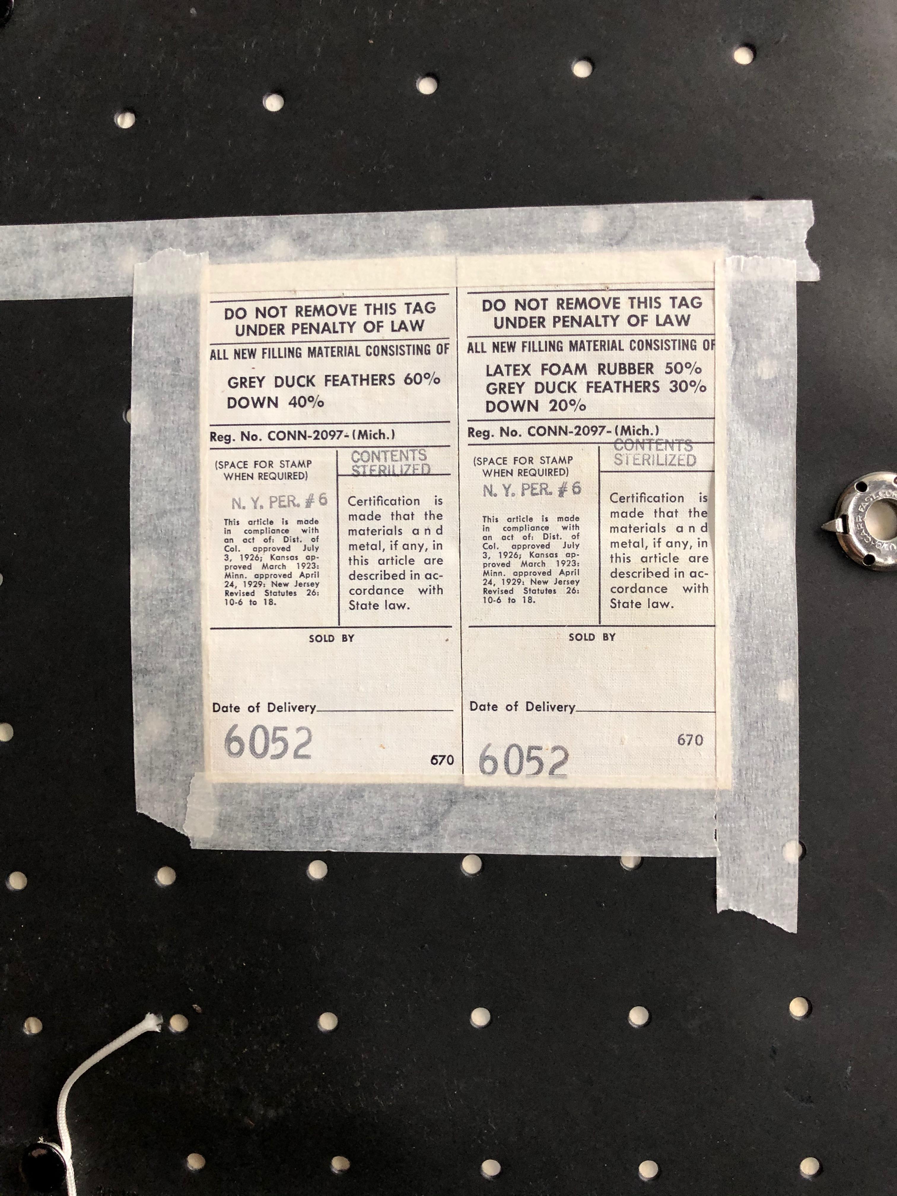 1960 Herman Miller Eames Rosewood 670/671 Lounge Chair and Ottoman, Number 305 3