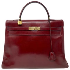 HERMES Vintage Handbag H 60s Rare Collector - Chelsea Vintage Couture